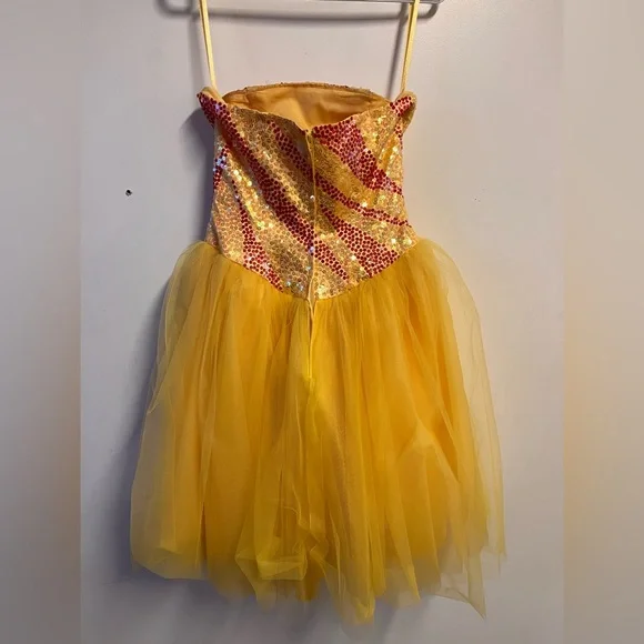 Custom Strapless Grad Dress - Picture 2 of 3